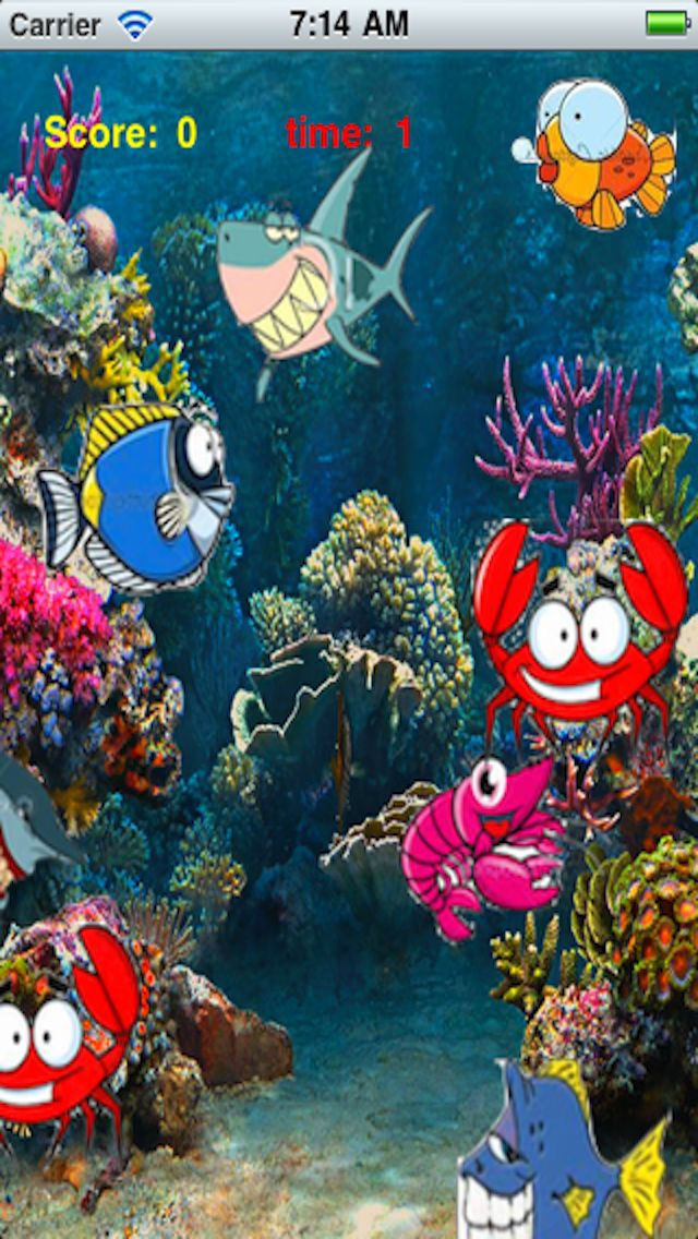 Angry Tap Fish Free - Cool Game - кадр 2