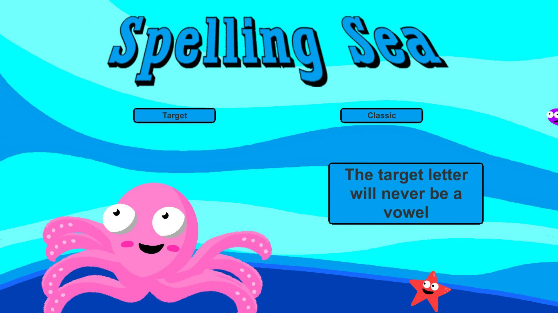 Spelling Sea (itch) - кадр 1