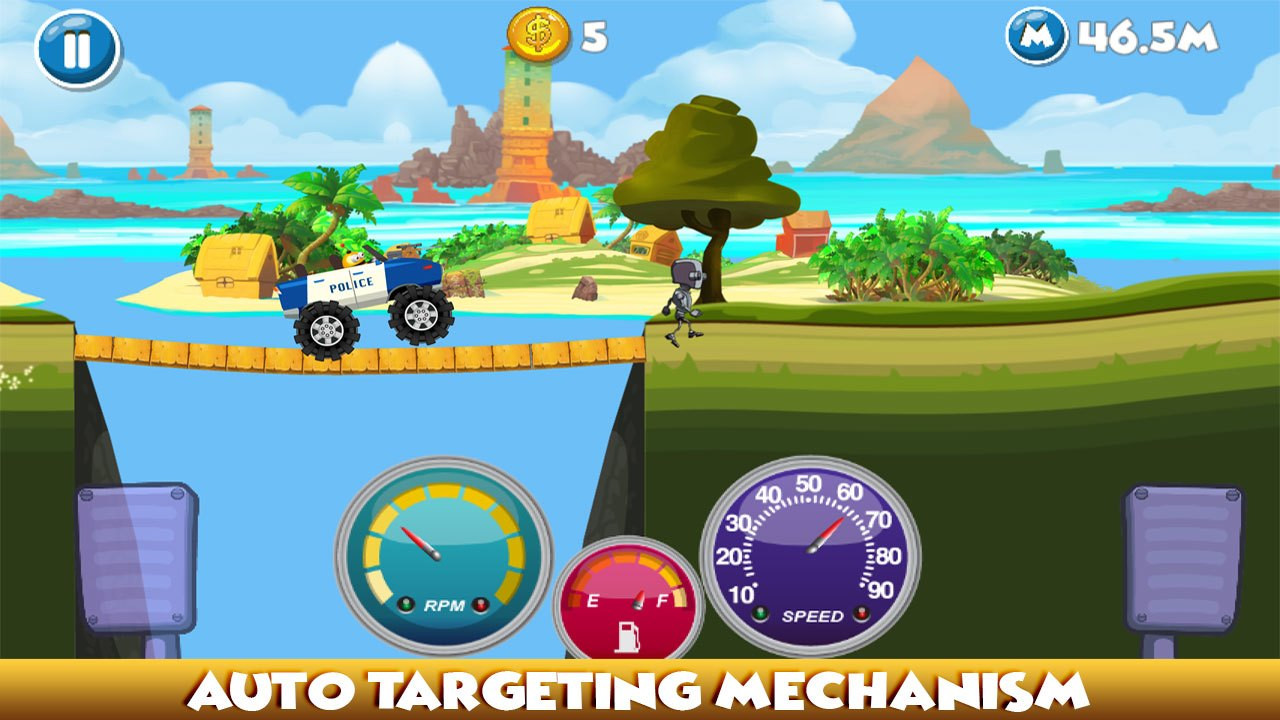 Police Monster Shooter Game (itch) - кадр 2