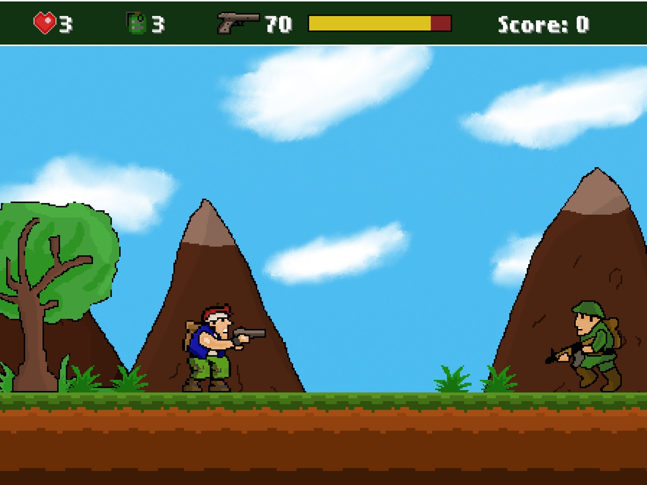 Super Lieutenant 001: The Summer Soldier (itch) - кадр 1