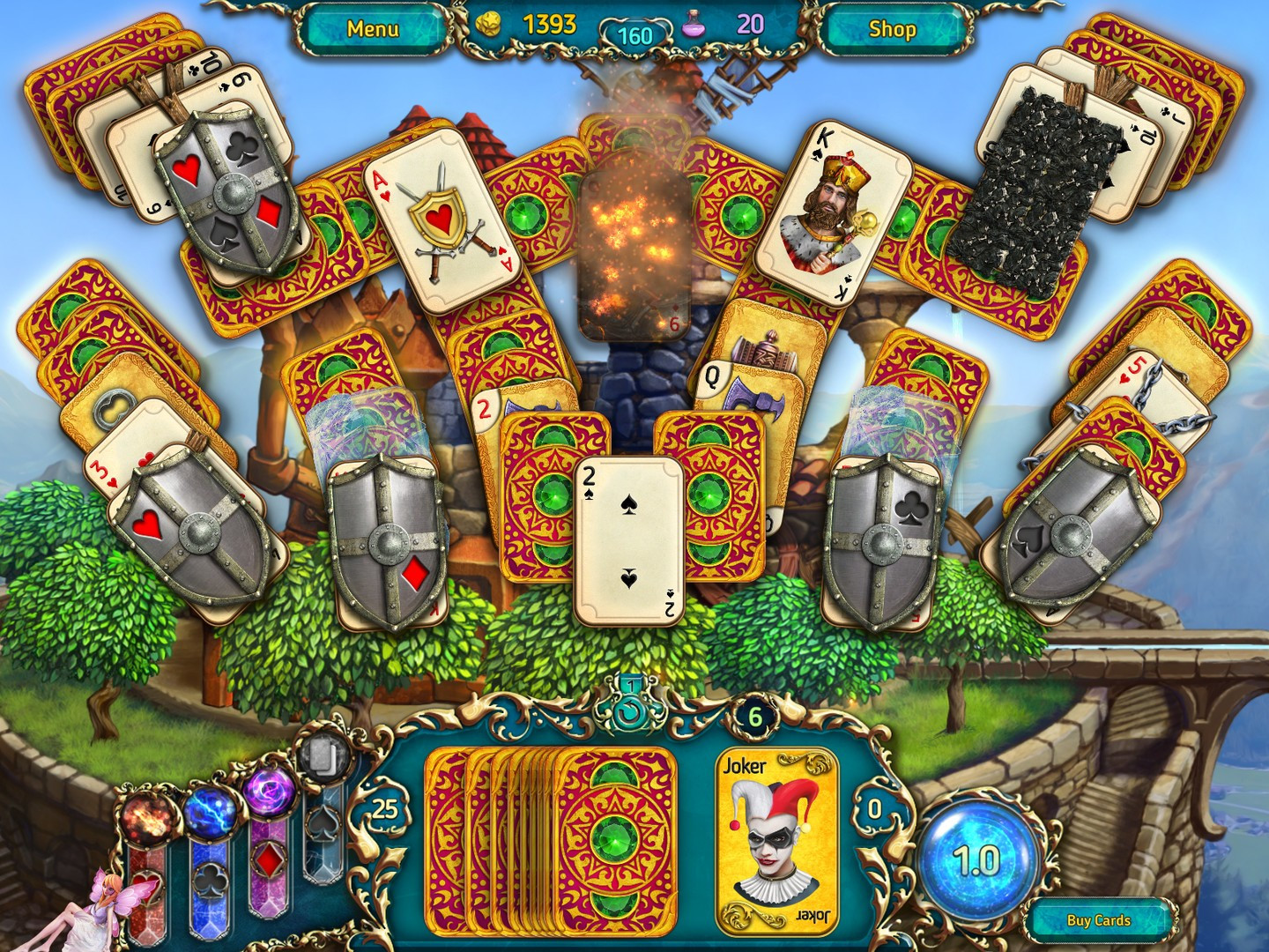 Dreamland Solitaire: Dragon's Fury - кадр 3