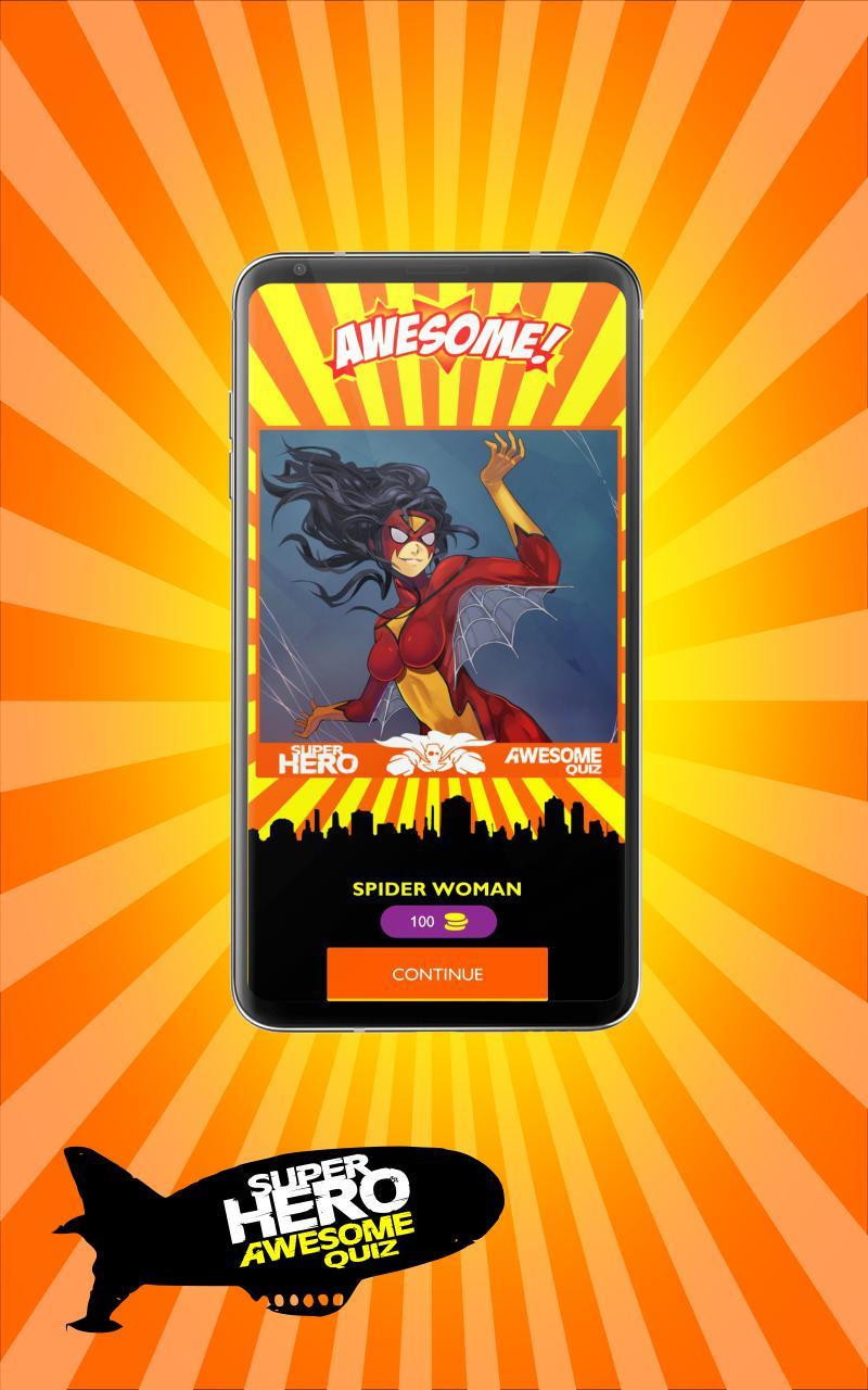 MARVEL Superheroes Awesome Quiz (itch) - кадр 1