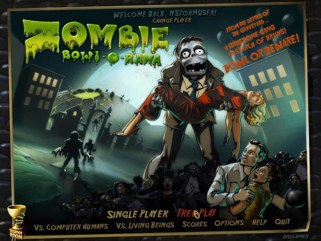 Zombie Bowl-o-Rama - кадр 4