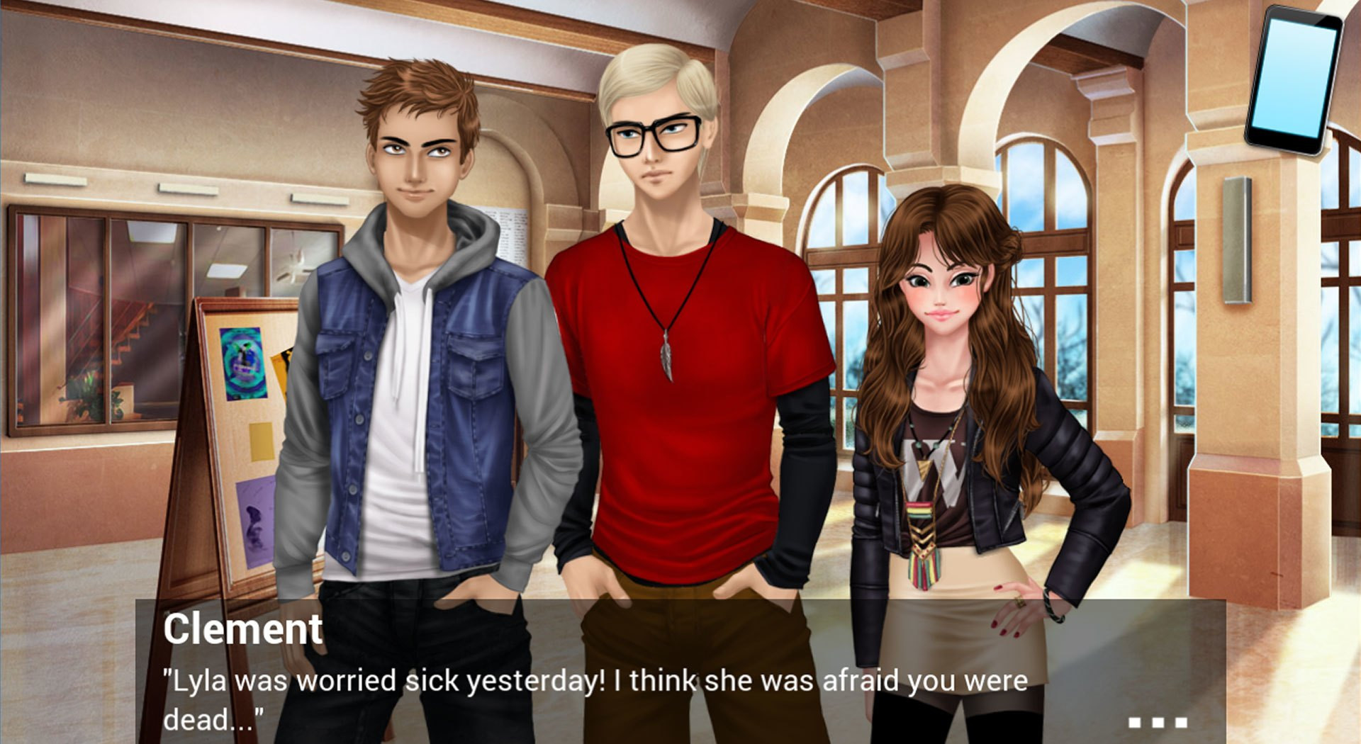Henri's Secret - Otome game - кадр 10