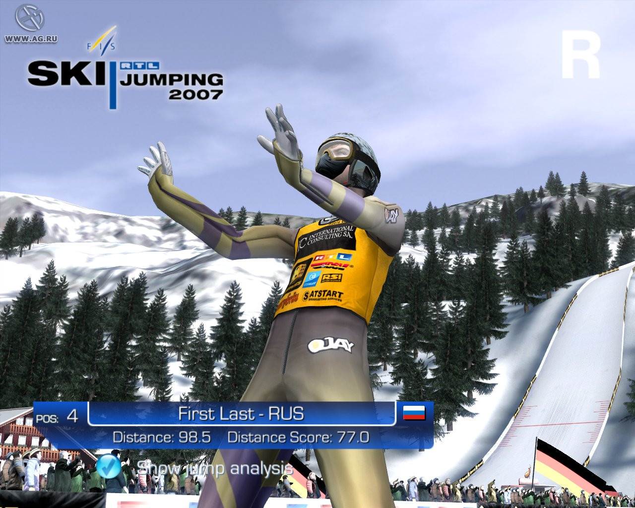 RTL Ski Jumping 2007 - кадр 13