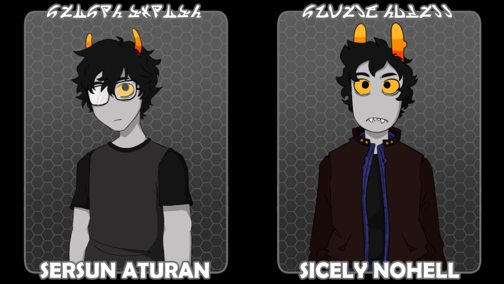 Hiveswap Fansim - Volume ???: Of Texts Gray And Signs Hidden (itch) - кадр 1