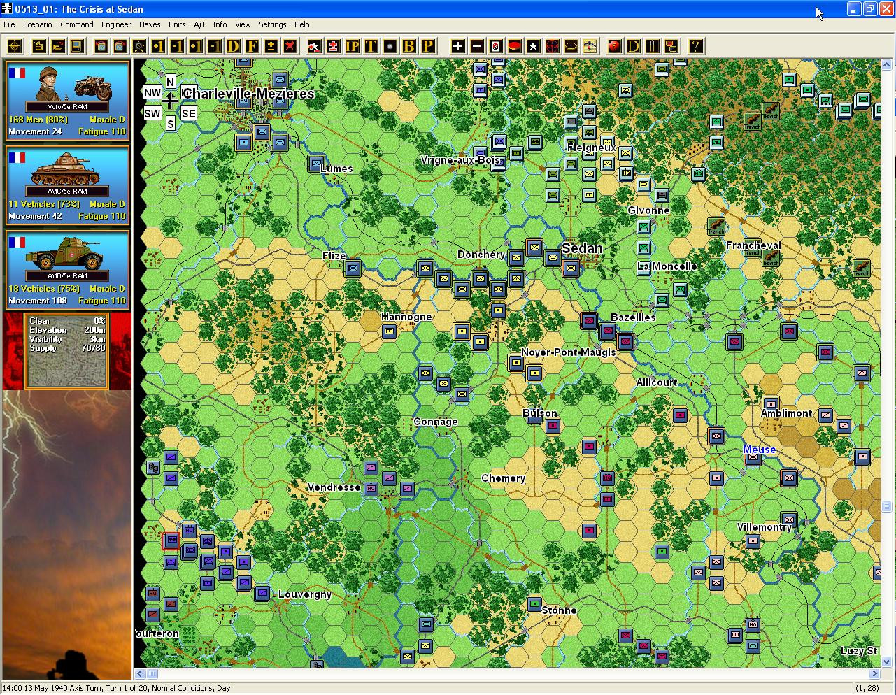 Panzer Campaigns: France '40 - кадр 1