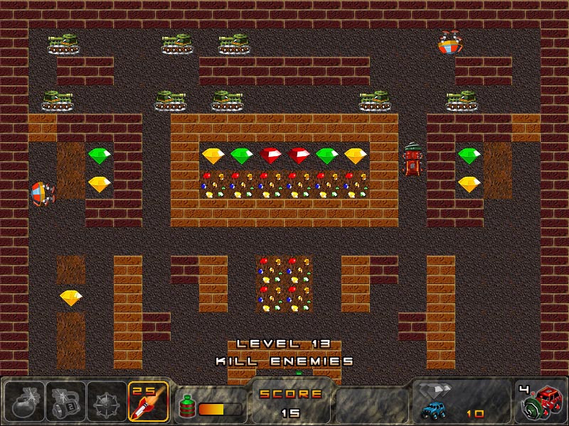 Bomberman vs Digger - кадр 4