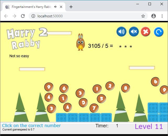 HarryRabby2 Large Numbers divide by odd numbers FREE (itch) - кадр 3