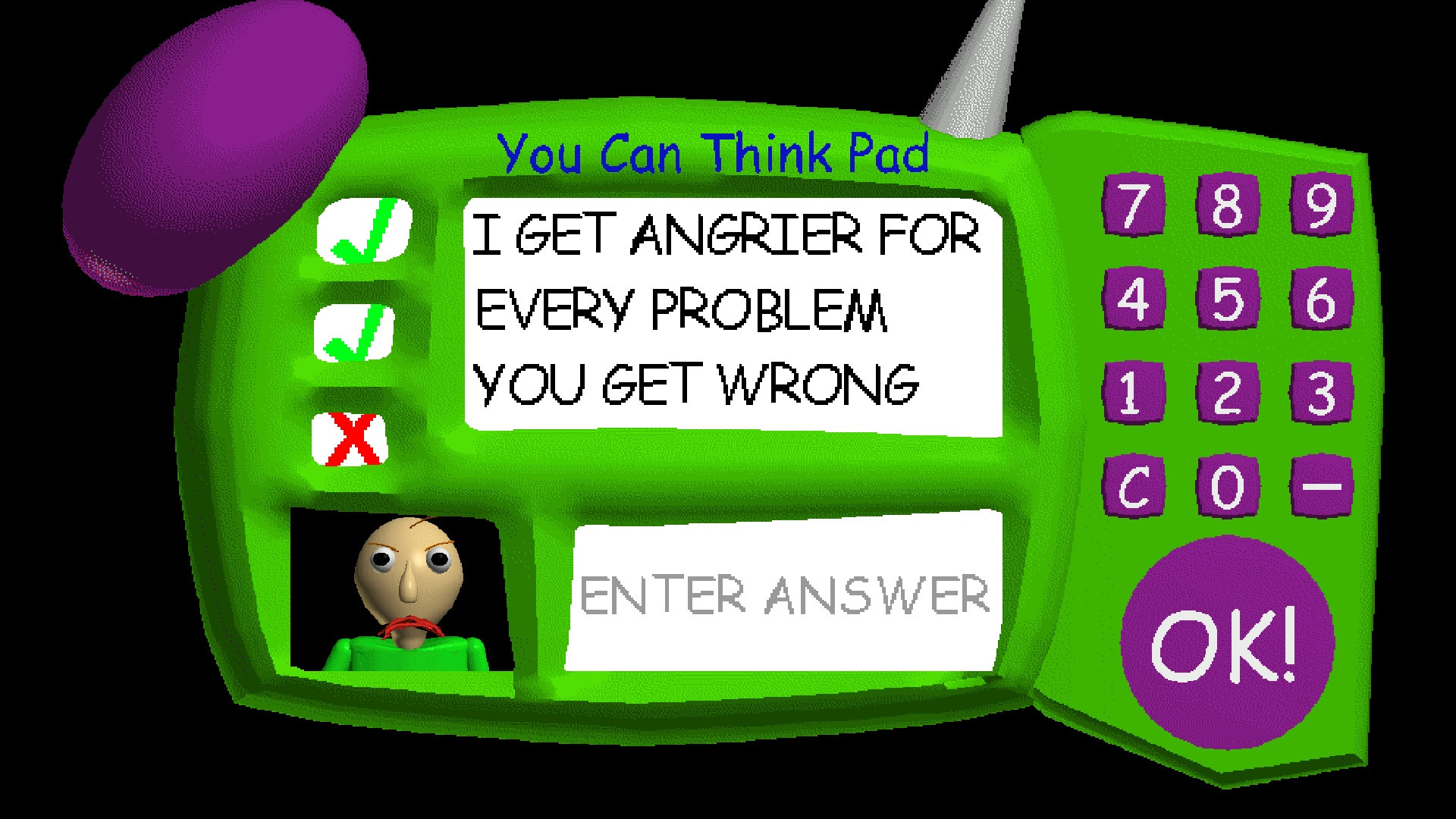 Baldi's Basics But You Can't Die. (itch) - кадр 2
