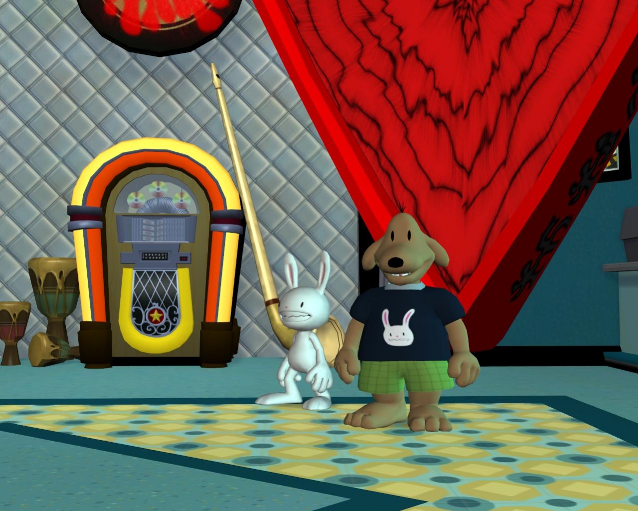 Sam & Max: Season 2 - Episode 2 - Moai Better Blues - кадр 7