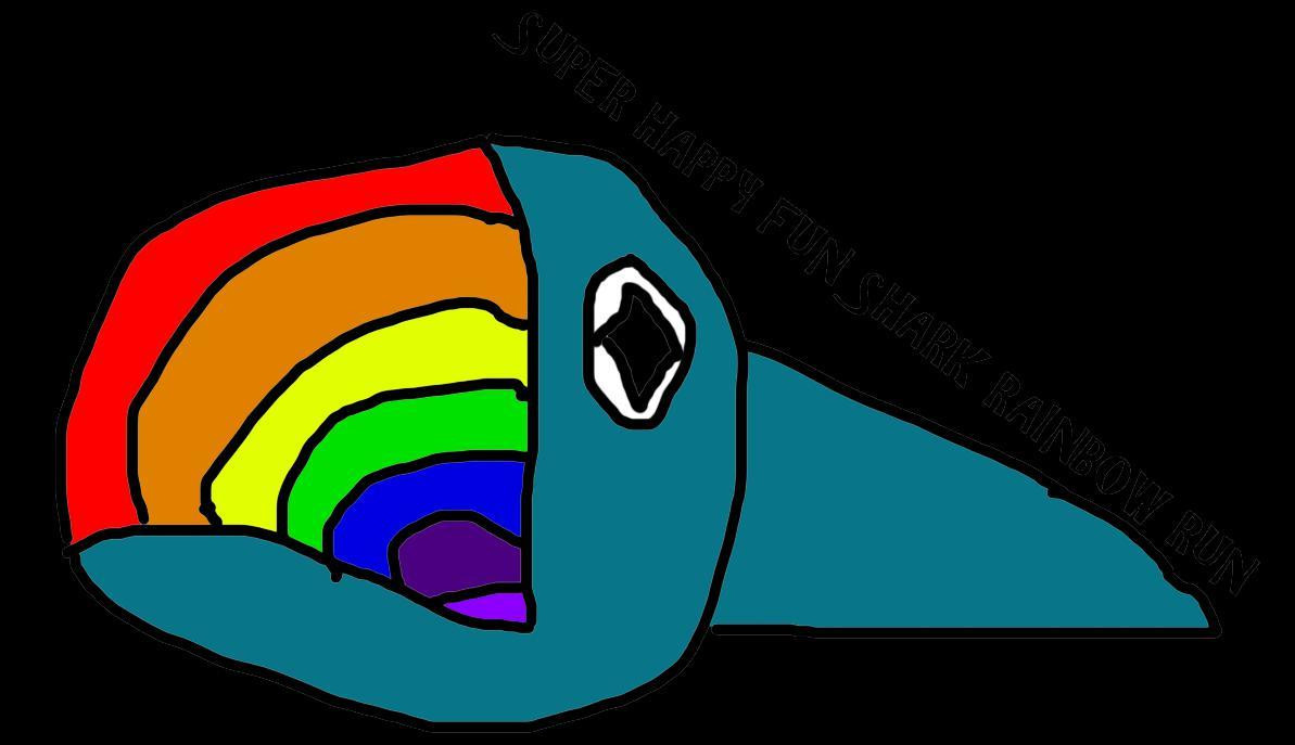 Super Happy Fun Shark Rainbow Run (itch) - кадр 1