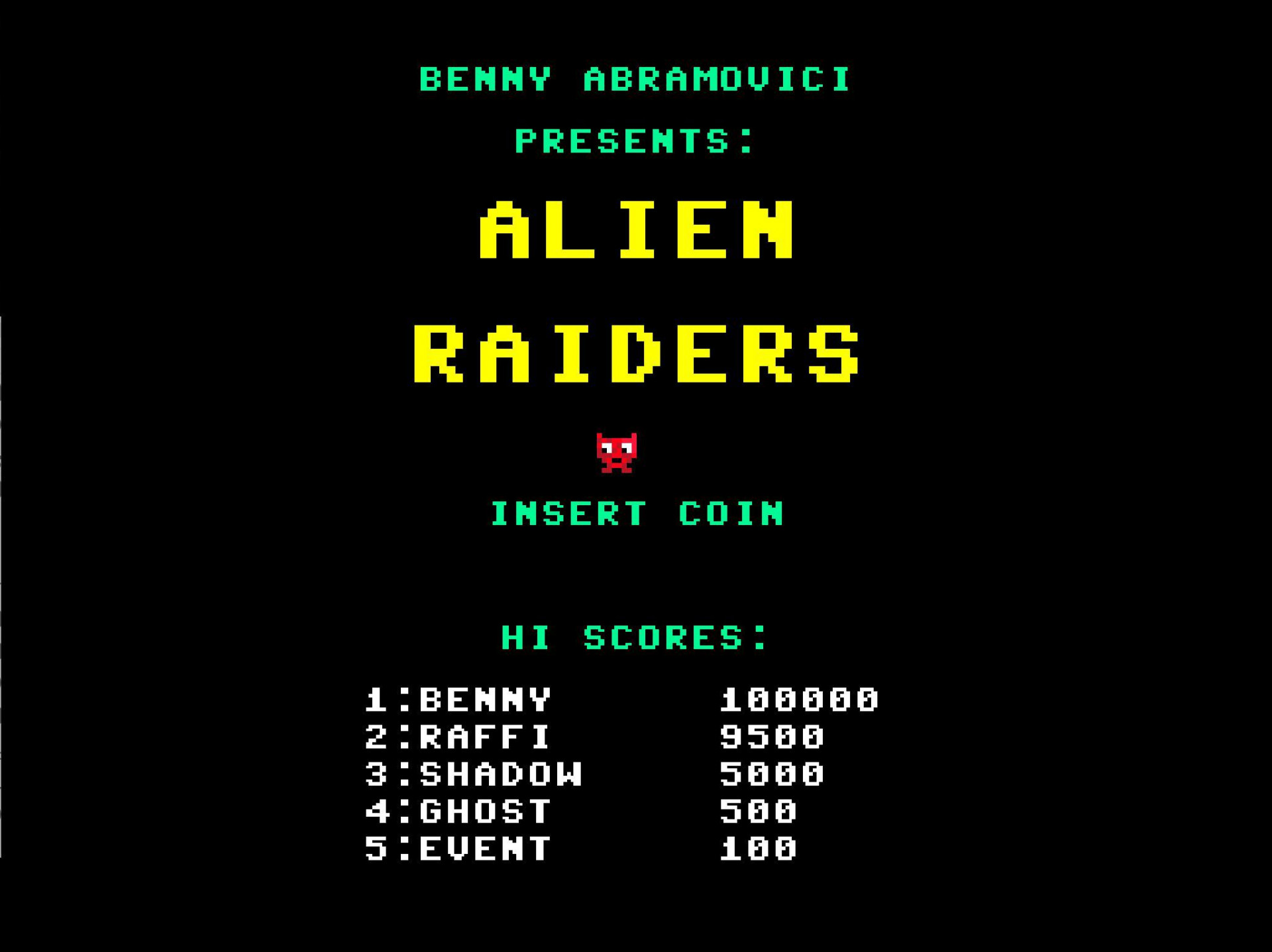 Alien Raiders (itch) - кадр 1