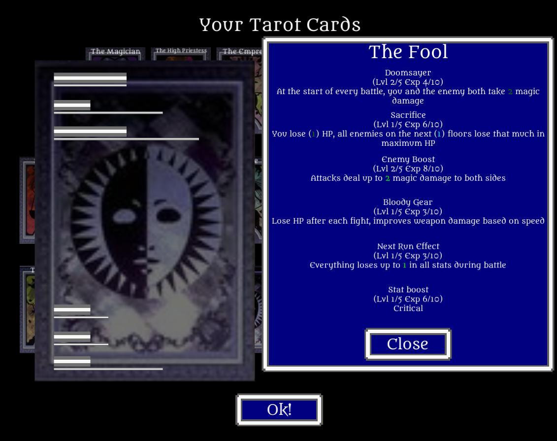 Tarot Trials (itch) - кадр 4