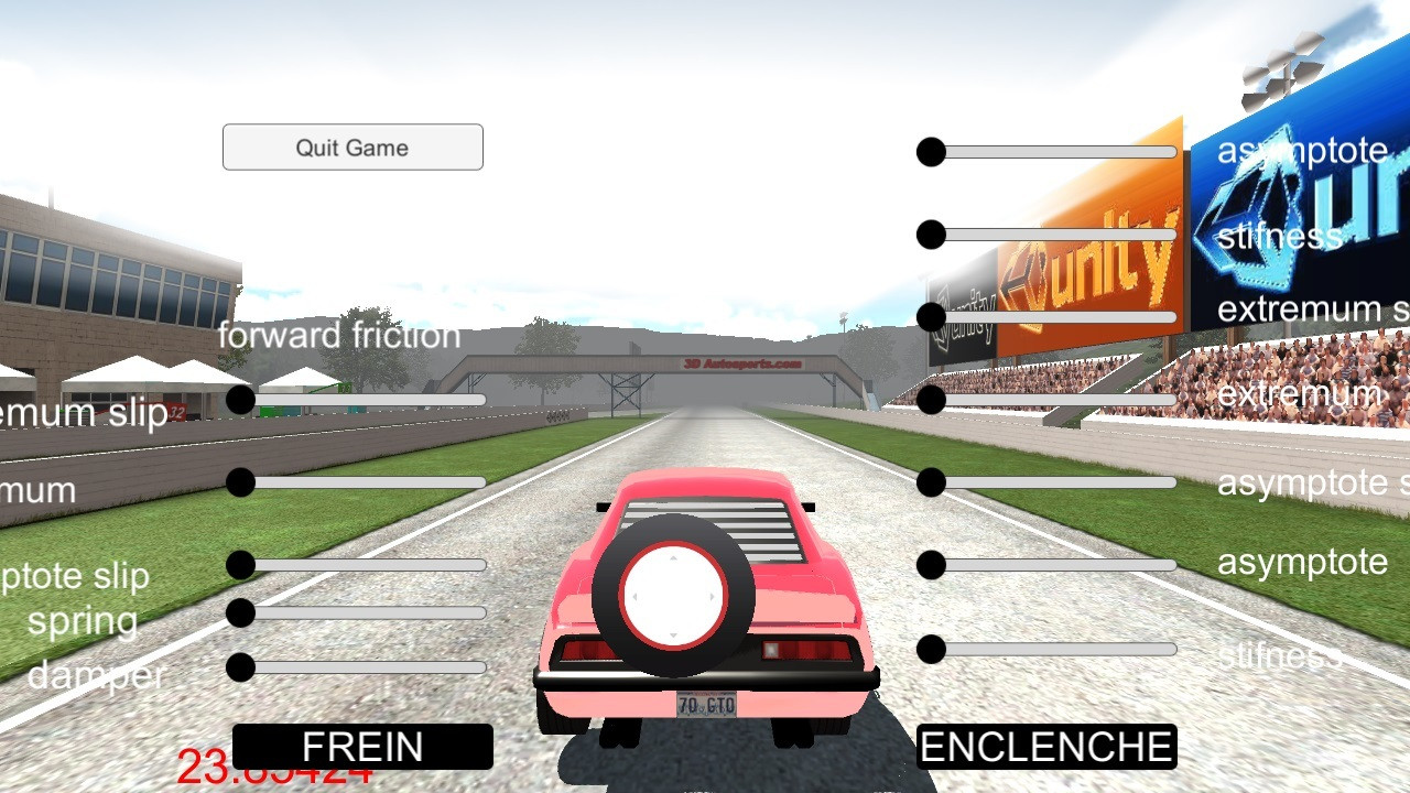 3D simulateur jeu de voiture (itch) - кадр 4