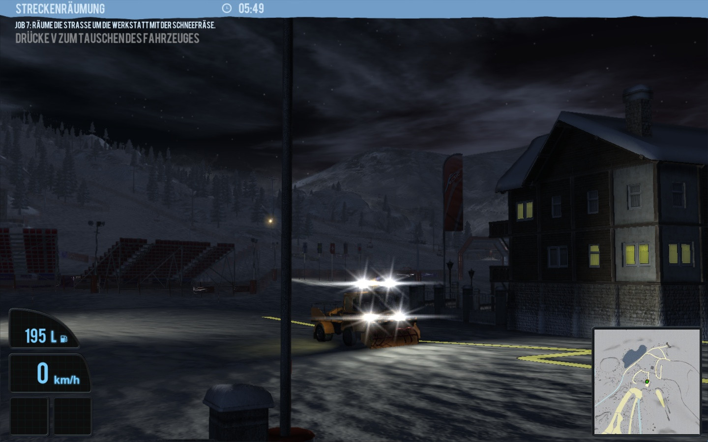 Snowcat Simulator 2011 - кадр 9