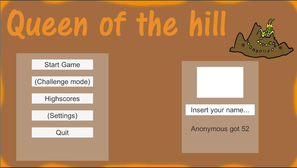 Queen of the Hill (itch) - кадр 1