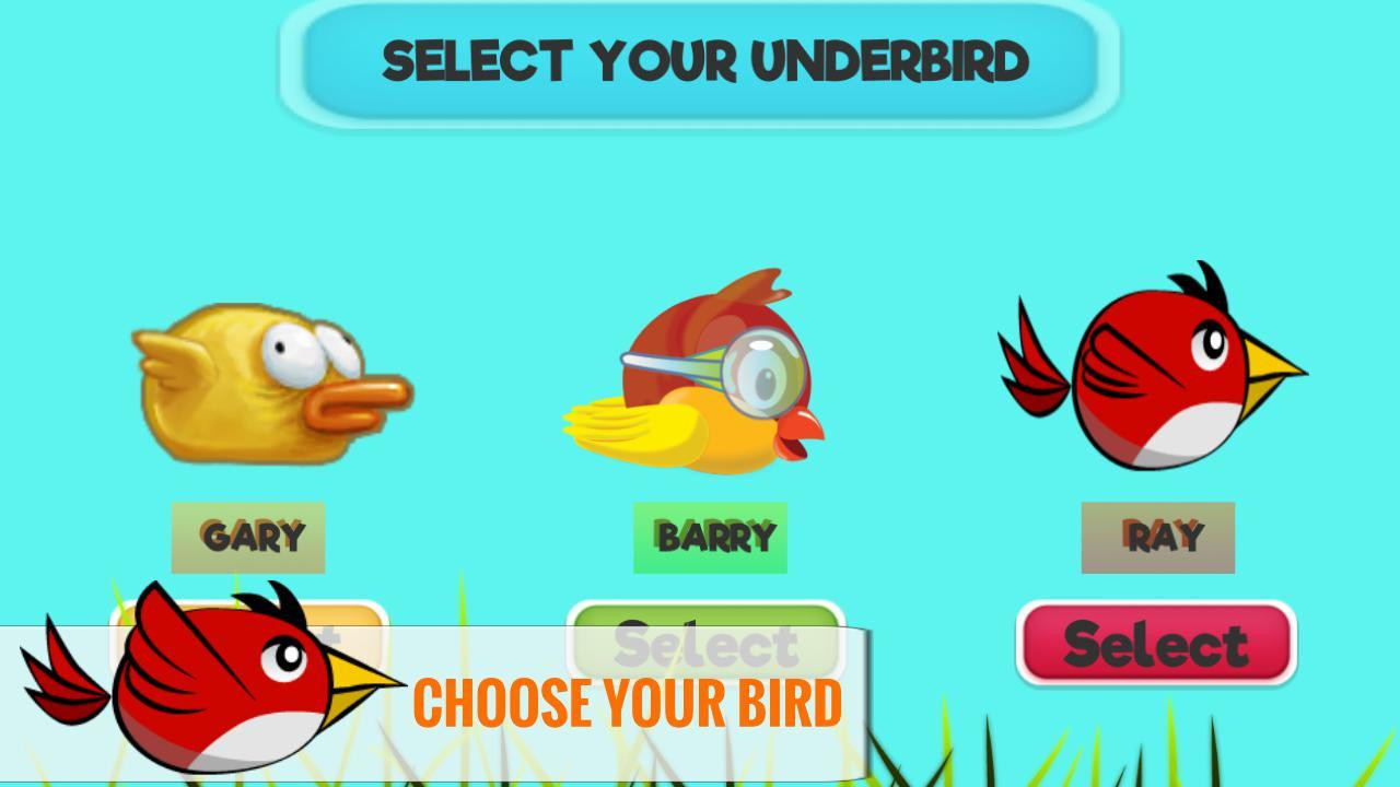 Under Bird: Bird Fly (itch) - кадр 3