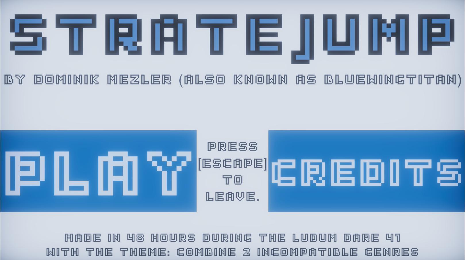 StrateJump (Ludum Dare 41-Compo Version) (itch) - кадр 1