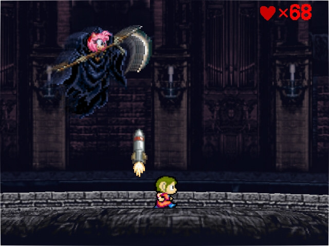 Alex Kidd vs Amy Rose??? (itch) - кадр 2