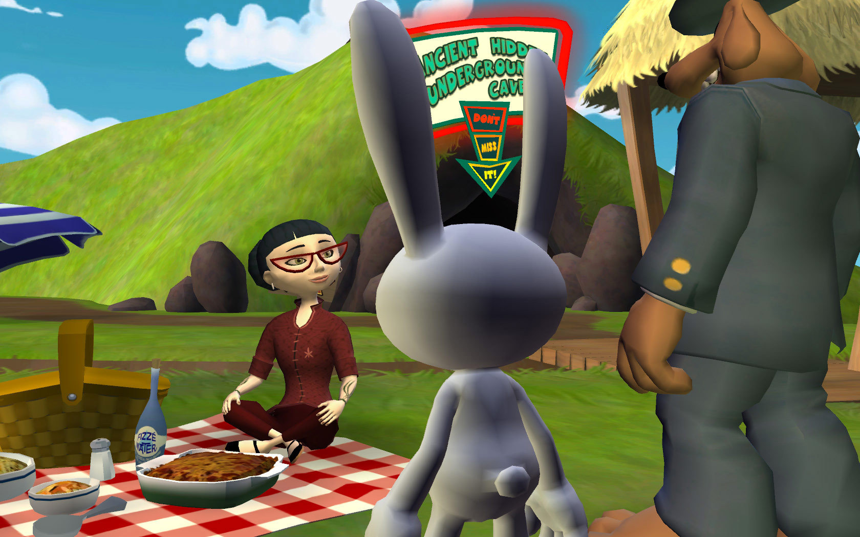 Sam & Max 202: Moai Better Blues - кадр 3