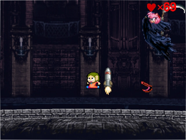Alex Kidd vs Amy Rose??? (itch) - кадр 3