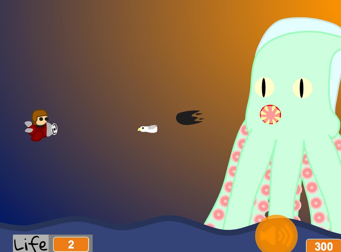 Giant Squid [Boss Battle] (itch) - кадр 1