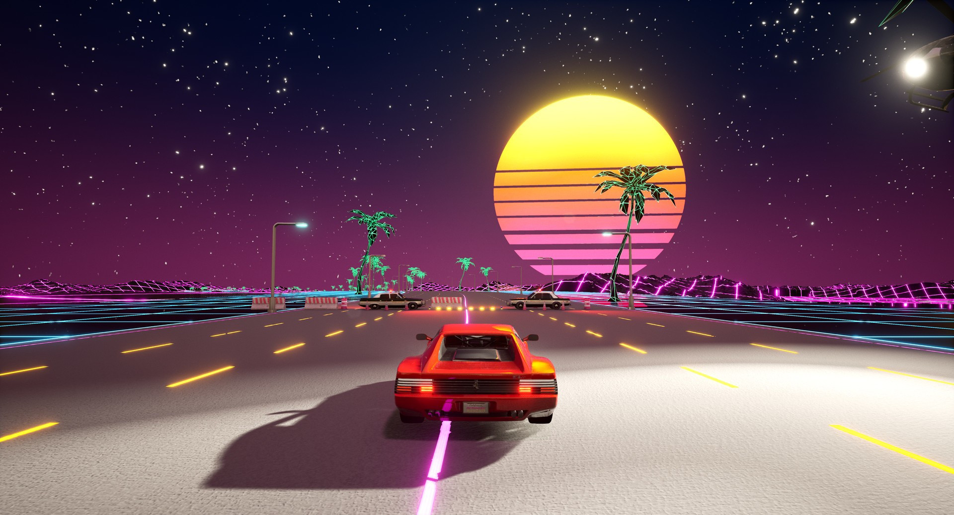 Cyber OutRun - кадр 4