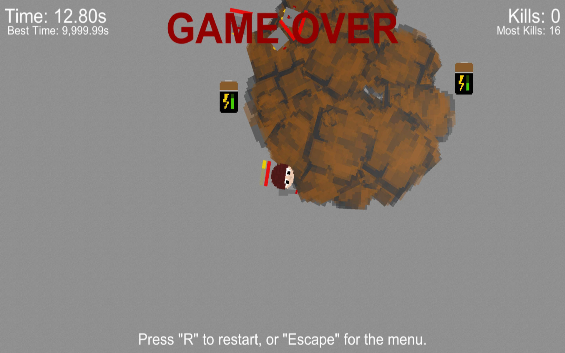 LD39 - The Day The Robots Attacked (itch) - кадр 4