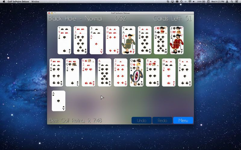 Golf Solitaire Deluxe - кадр 3