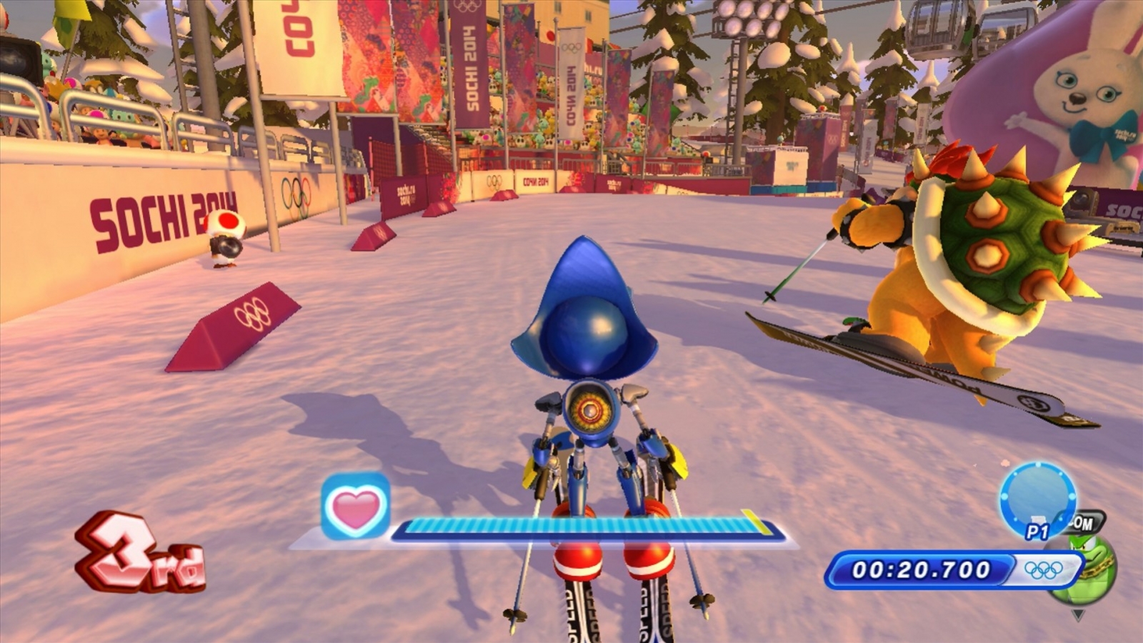Mario & Sonic at the Sochi 2014 Olympic Winter Games - кадр 9