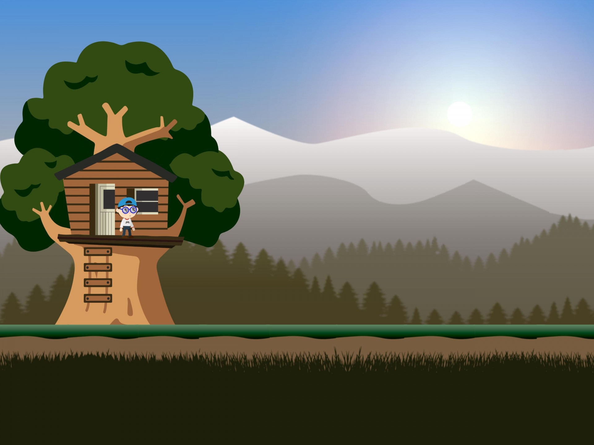 Home Before Dark (itch) - кадр 1