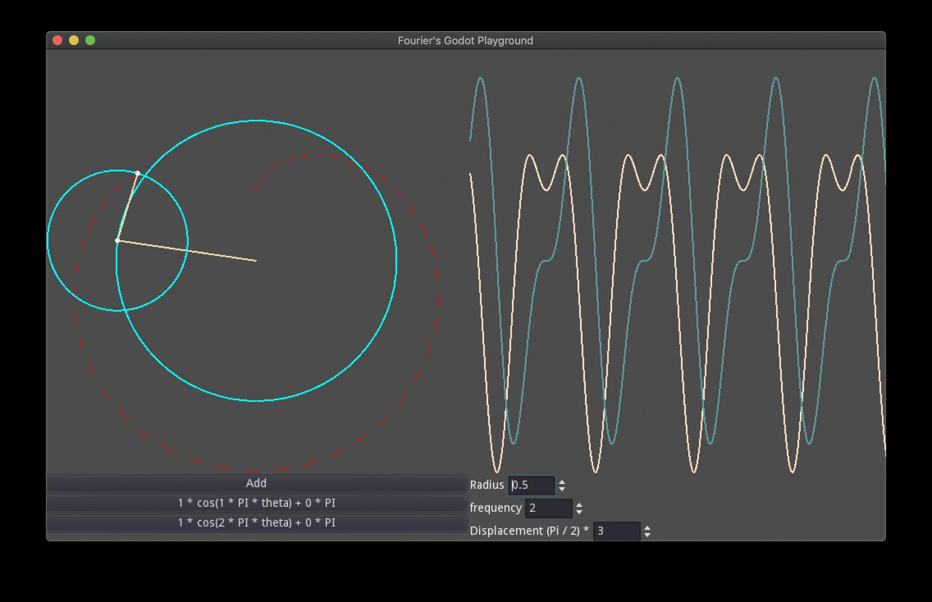 Fourier Godot Playground (itch) - кадр 1