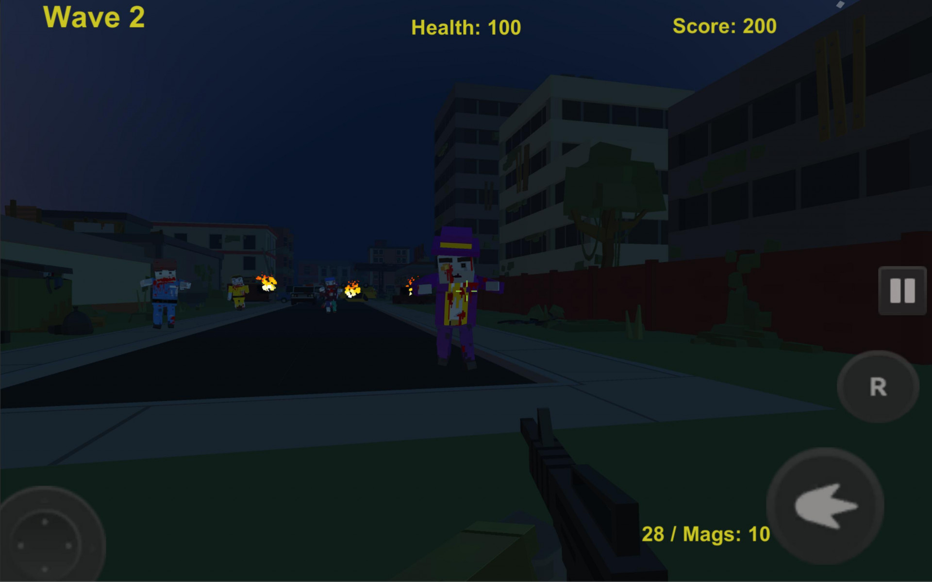 Zombie Down! The Onslaught (itch) - кадр 2