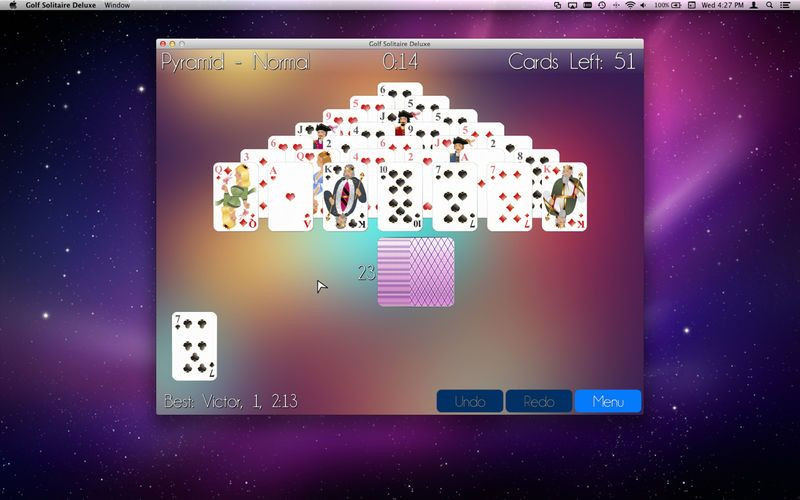 Golf Solitaire Deluxe - кадр 4