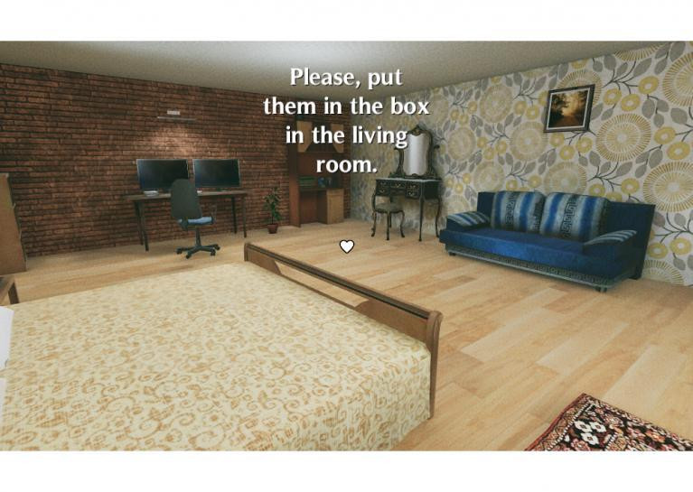 Moving Game - A game about moving on and fixing a broken heart. (itch) - кадр 1