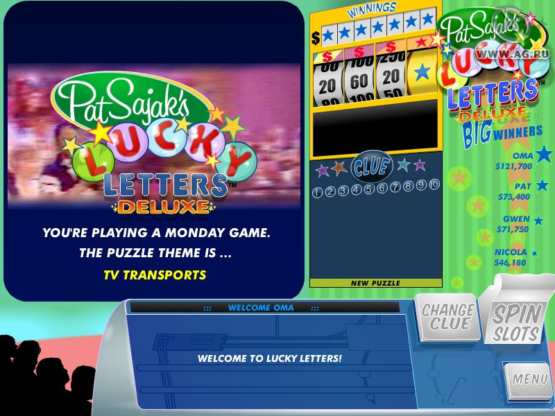 Pat Sajak's Lucky Letters Deluxe - кадр 9