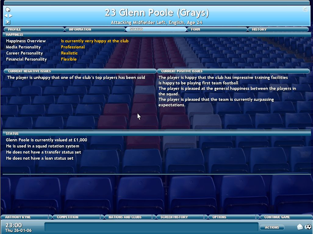 Championship Manager 2006 - кадр 14