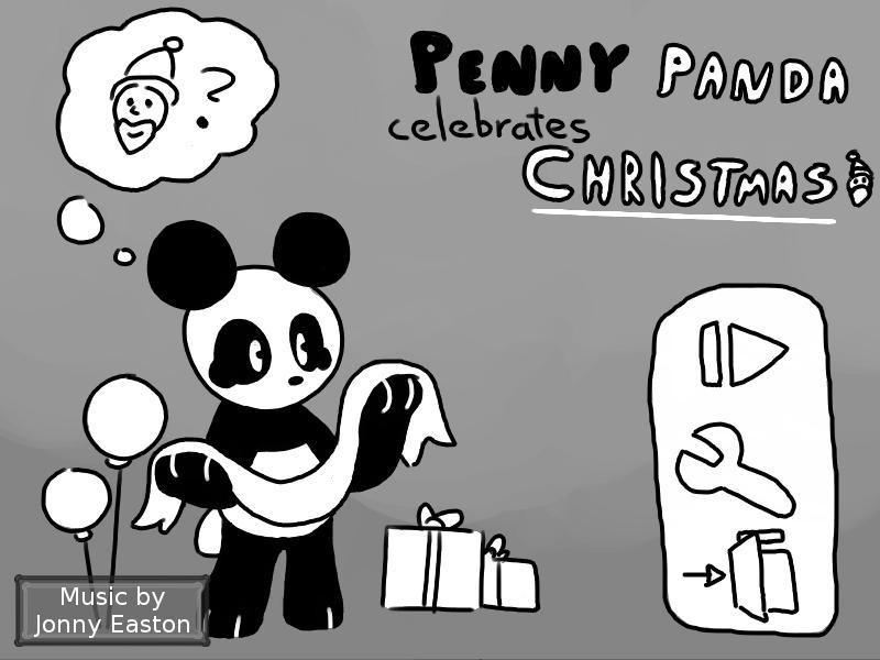 Penny Panda Celebrates Christmas (itch) - кадр 1
