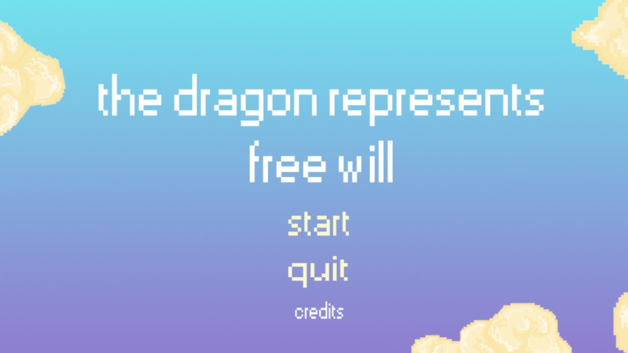 The Dragon Represents Free Will (itch) - кадр 1