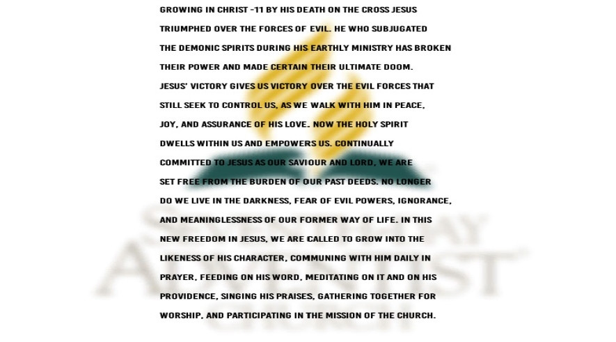 Finding the Fundamental Beliefs of the Seventh Day Adventist Church (itch) - кадр 2