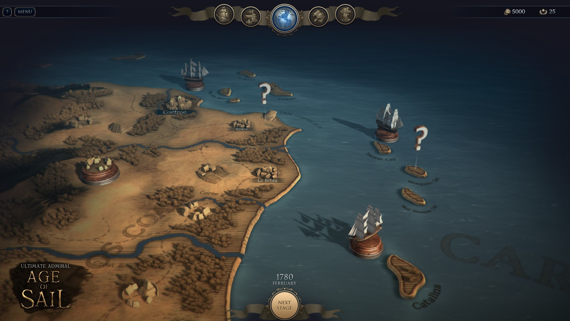 Ultimate Admiral: Age of Sail - кадр 3