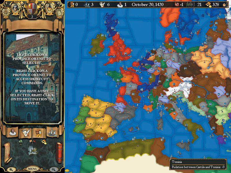Europa Universalis 2 - кадр 10