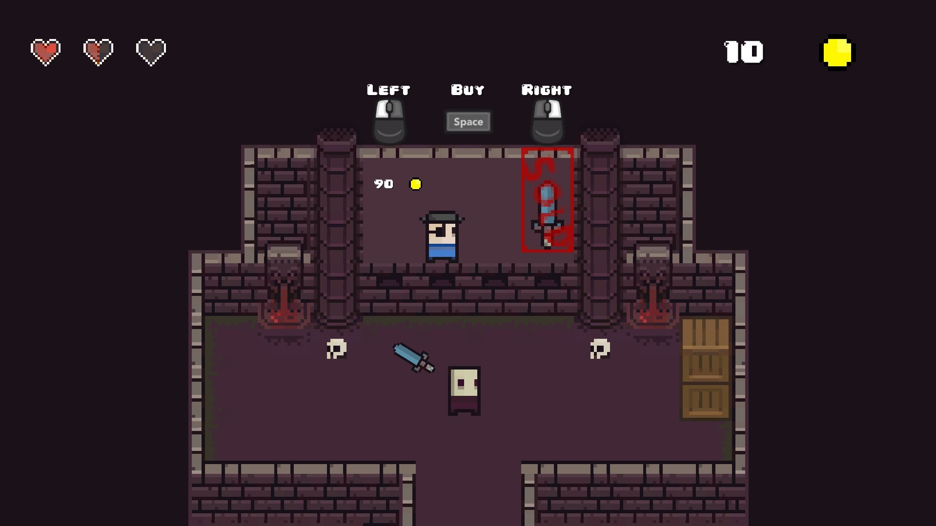 Dungeon Mania (demo build) (itch) - кадр 2