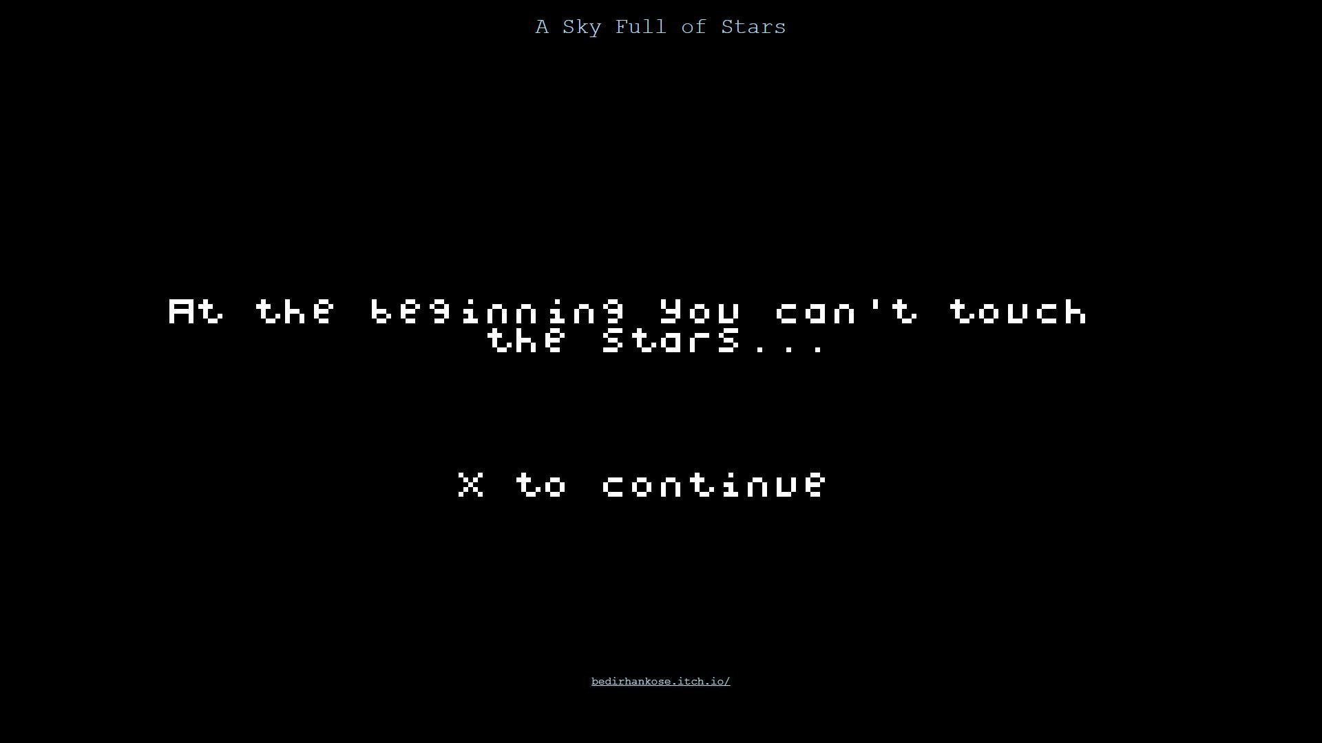 A Sky Full of Stars (itch) - кадр 3