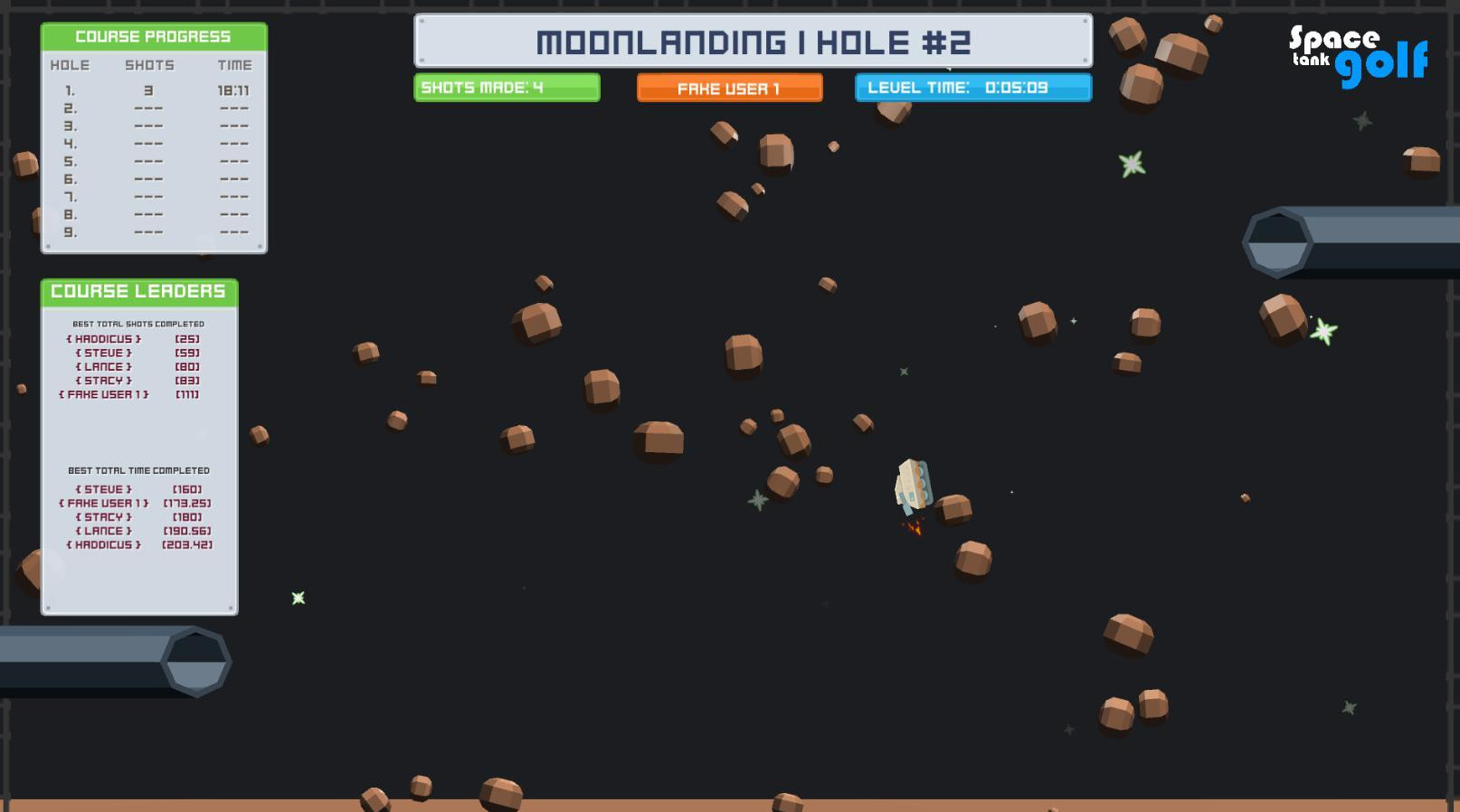 Space Tank Golf (itch) - кадр 3