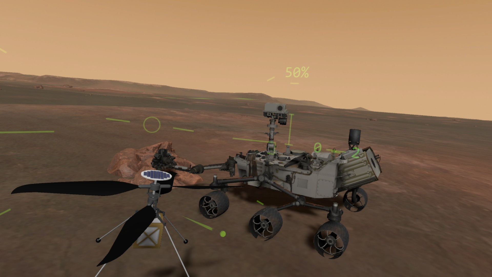 Mars Flight VR - кадр 1