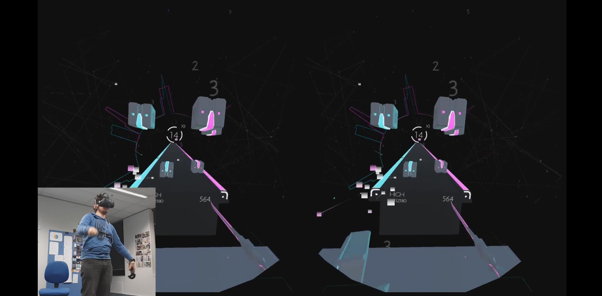 Beat Ninja Vr (itch) - кадр 1