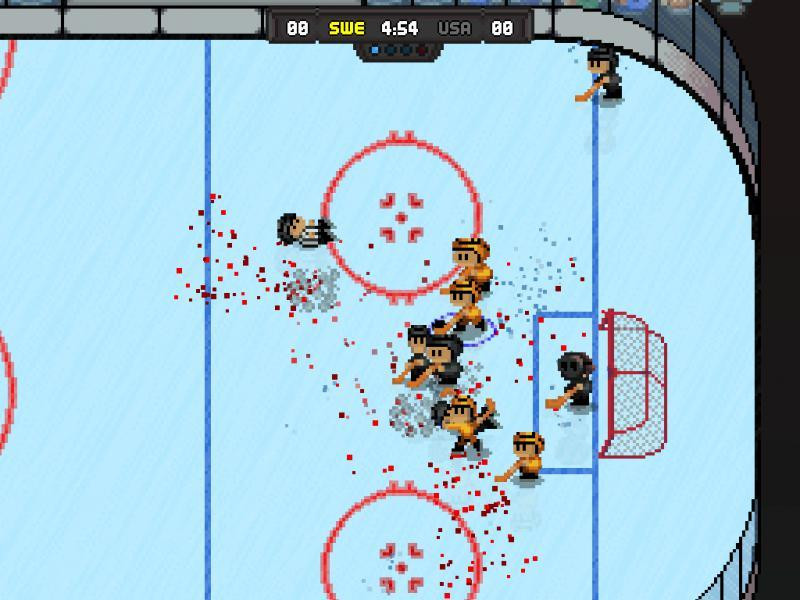 Super Blood Hockey (Beta) (itch) - кадр 1