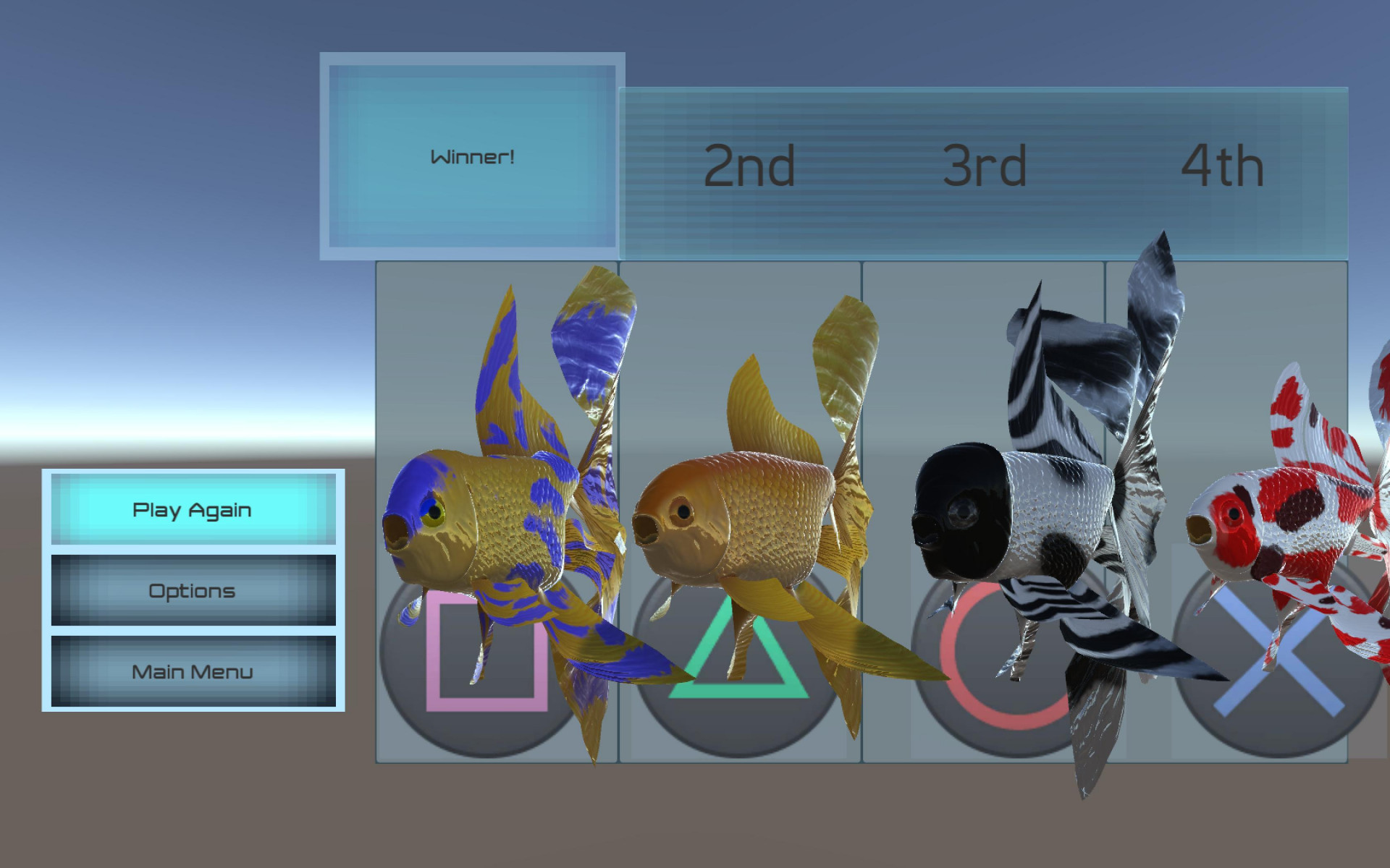 xTreme Goldfish Racing (itch) - кадр 2